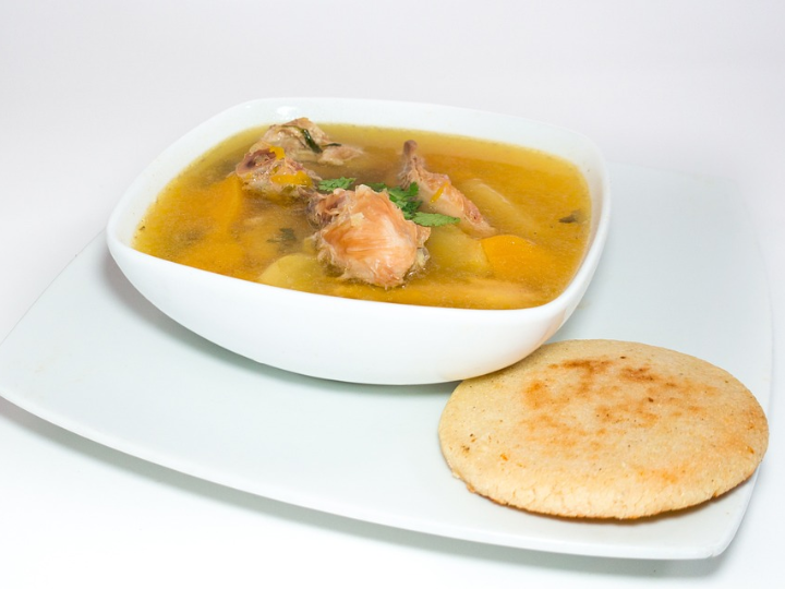 sopa de ajo thermomix para 2 personas